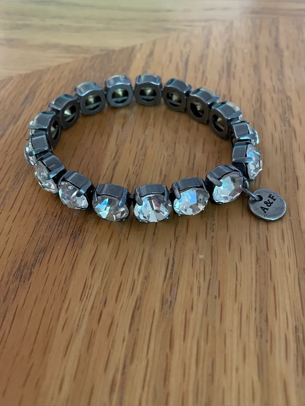 Abercrombie and Fitch Rhinestone Stretch Bracelet